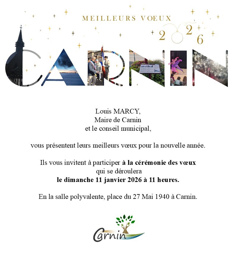 CÉRÉMONIE DES VOEUX 2026